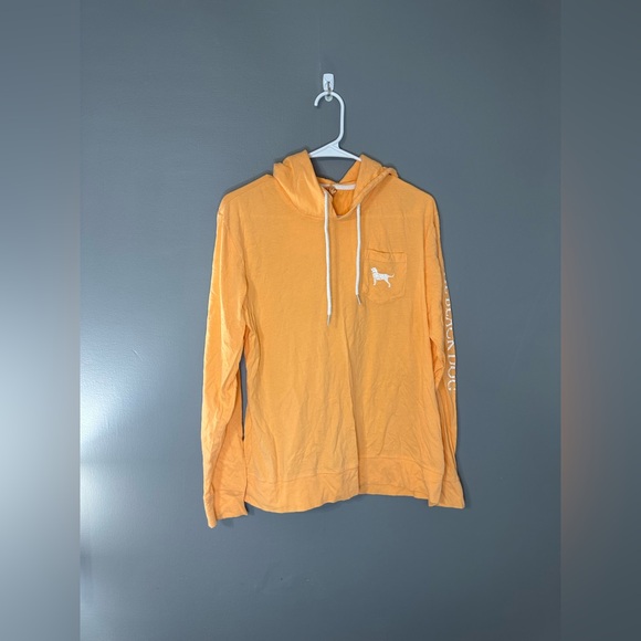 The black dog orange women’s light weighted hoodie - Picture 1 of 8